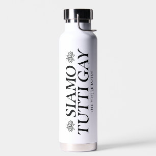Siamo Tutti Gay - The White Lotus Trinkflasche