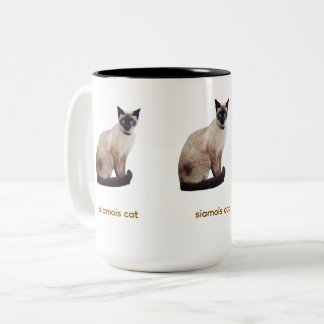 siamois cat mug zweifarbige tasse