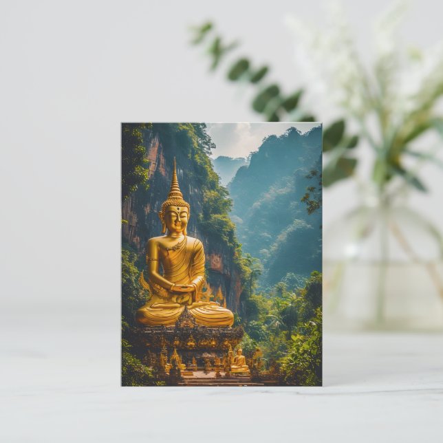 Siams Ewiger Sitz Postkarte (Stehend Vorderseite)