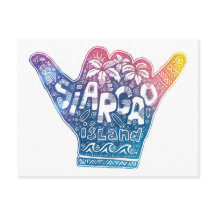 Siargao Insel Surfen Shaka Hand