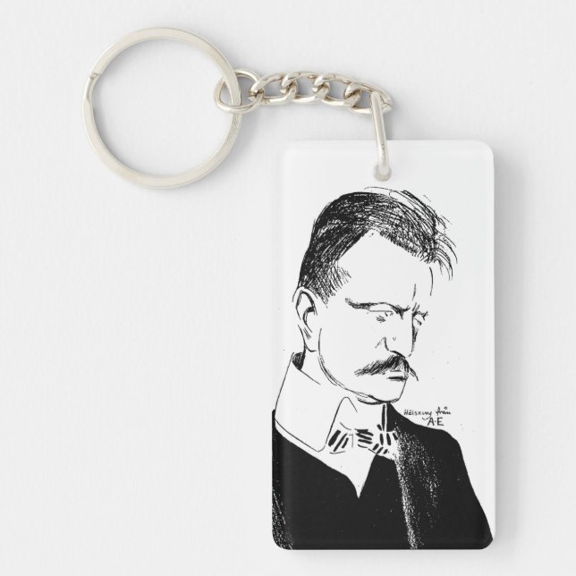 Sibelius : croquis d'Albert Engström (1904) Keycha (Devant)