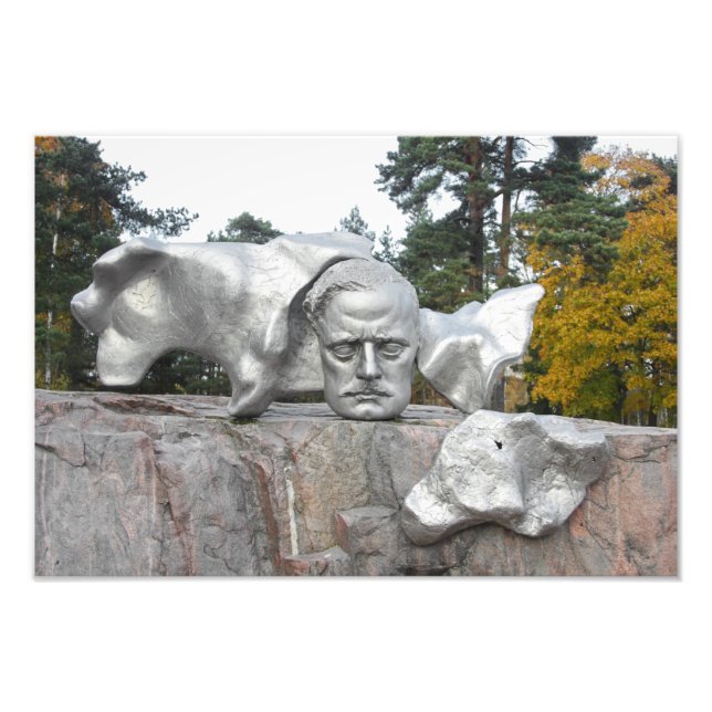 Sibelius monument, Helsinki, Finnland Fotodruck (Vorne)