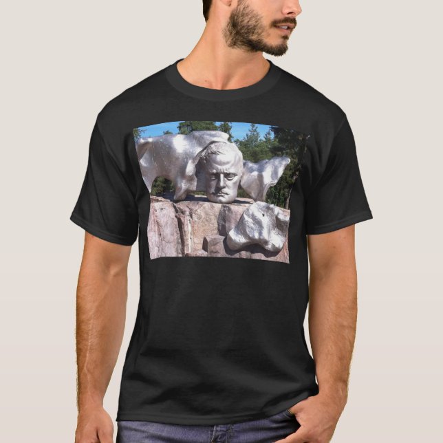Sibeliuss Kopf T-Shirt (Vorderseite)