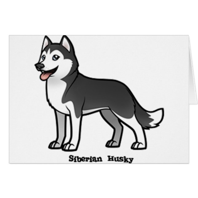 Siberian Husky (Vorderseite (Horizontal))