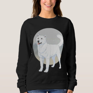 Siberian Husky Alaskan Malamute White Sweatshirt