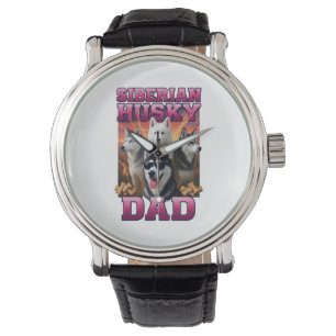 Siberian Husky Armbanduhr