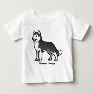Siberian Husky Baby T-shirt