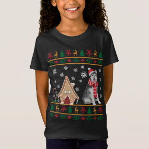 Siberian Husky Christmas Ugly Sweater Weihnachtsma T-Shirt