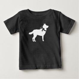 Siberian Husky Dog Baby Dusche Welpe Gray Baby T-shirt