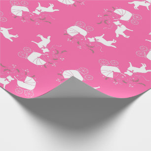 Siberian Husky Dog Baby Shoppy Puppy Geschenkpapier