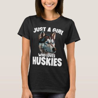 Siberian Husky Dog Owner Husky Mama Girl Pub T-Shirt