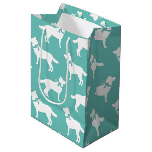 Siberian Husky Doppy Puppy Malamut Mittlere Geschenktüte