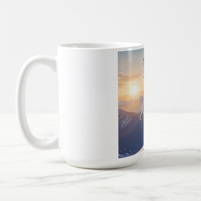 Siberian Husky Elegante Tasse (Links)