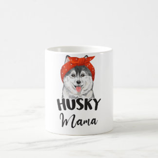 Siberian Husky Hund Mama Geschenk Kaffeetasse