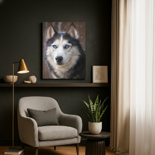 Siberian Husky Leinwanddruck