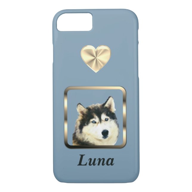 Siberian Husky Lovers Apple iPhone 8/7 Fall Case-Mate iPhone Hülle (Rückseite)