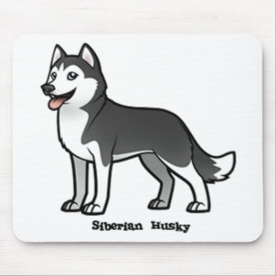 Siberian Husky Mousepad