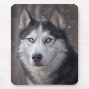 Siberian Husky Mousepad