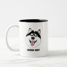 SIBERIAN HUSKY mugs