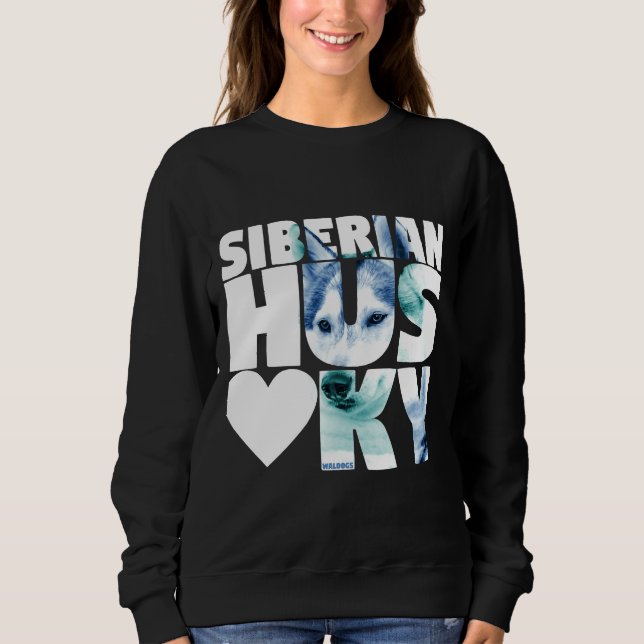 Siberian Husky Nassu Sweatshirt (Vorderseite)