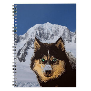 Siberian Husky Notebook Notizblock