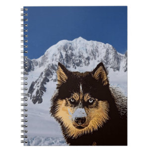 Siberian Husky Notebook Notizblock
