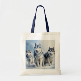 Siberian Husky Pack Tragetasche