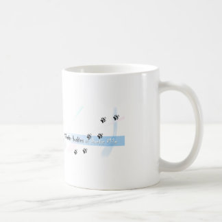Siberian Husky Puppie with lights Kaffeetasse