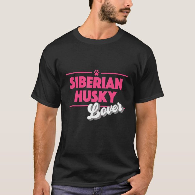 Siberian Husky T-Shirt (Vorderseite)