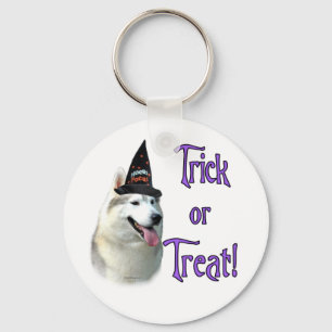 Siberian Husky Trick Schlüsselanhänger