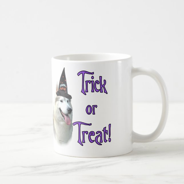 Siberian Husky Trick Tasse (Rechts)