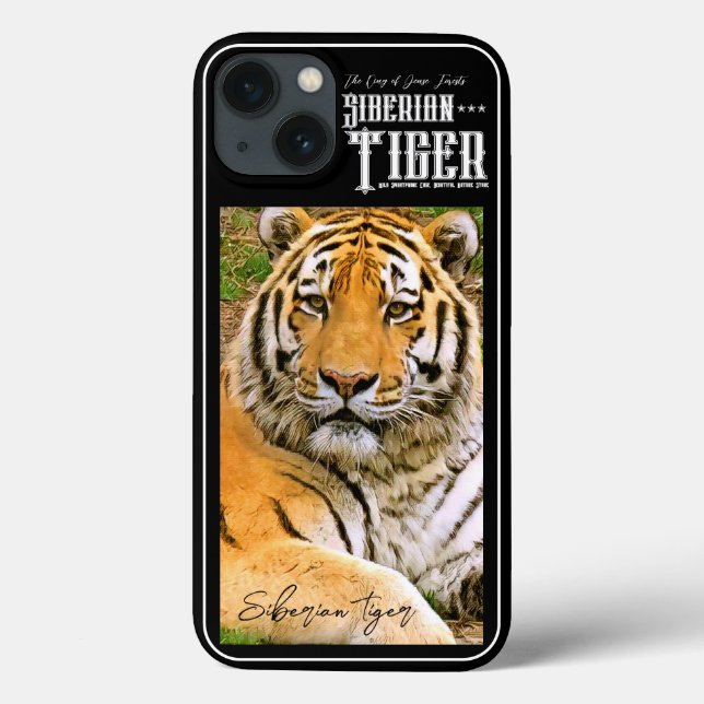 Siberian Tiger Case-Mate Case-Mate iPhone Hülle (Rückseite)