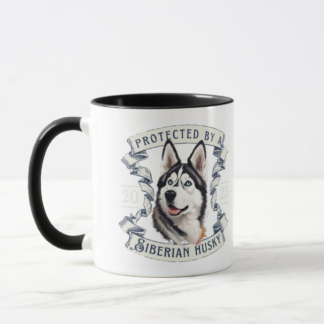 Sibérie Husky Mug (Gauche)