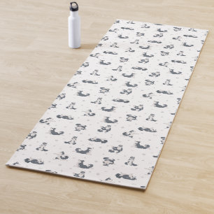 Siberische Husky-Yoga-Pose Yogamatte
