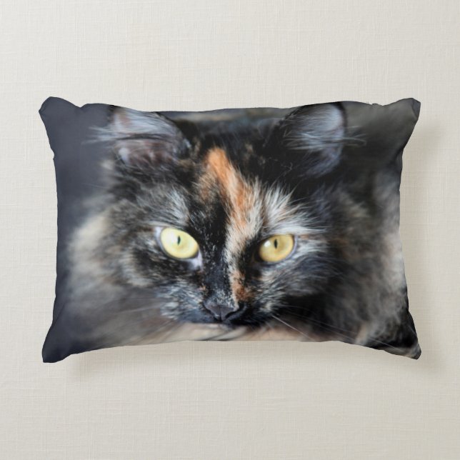 Siberische Katze Zierkissen (Vorderseite)