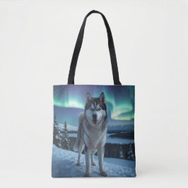 Siberischer Husky Elegante Schultertour Beutel Tasche