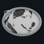 Siberischer Husky-Gürtel-Schnalle Ovale Gürtelschnalle<br><div class="desc">Husky-Gürtelschnalle,  Sibirienbücher,  Geschenke Schlittenhunde Geschenke,  Accessoires und stilisierte Malamute-Gürtelschnüre Husky-Hunde-Geschenke für Männer Frauen Mädchen Schlittenhunde-Geschenke Wolf-Welpe / Sibirianische Husky-Geschenke für Zuhause und Büros Original-Sibirien-Husky-Gurgel-Gurken Geschenke Design von Künstler / Designer Kim Hunter Siehe: von www.kimhunter.ca Adoptier Don't Shop.</div>