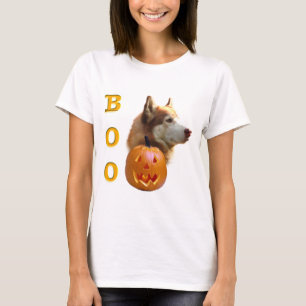 Siberischer Husky (rot) Boo T-Shirt