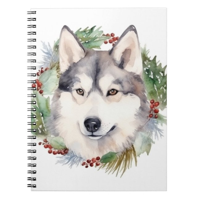 Siberischer Weihnachtsmann Weihnachtsmann Notizblock (Vorderseite)
