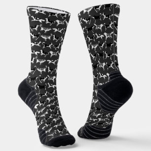 Sibirian Husky Socken Coole Schlittenhund Socken A