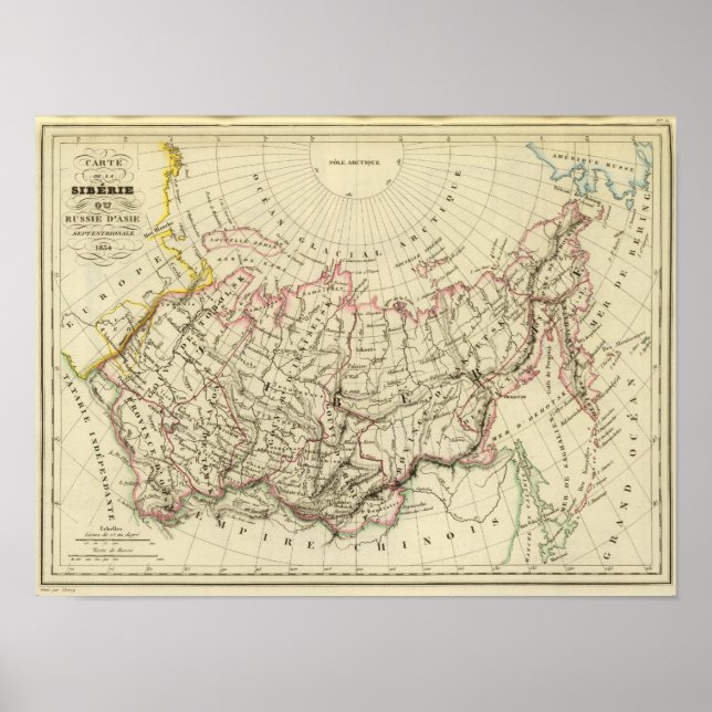 Sibirien Poster (Vorne)