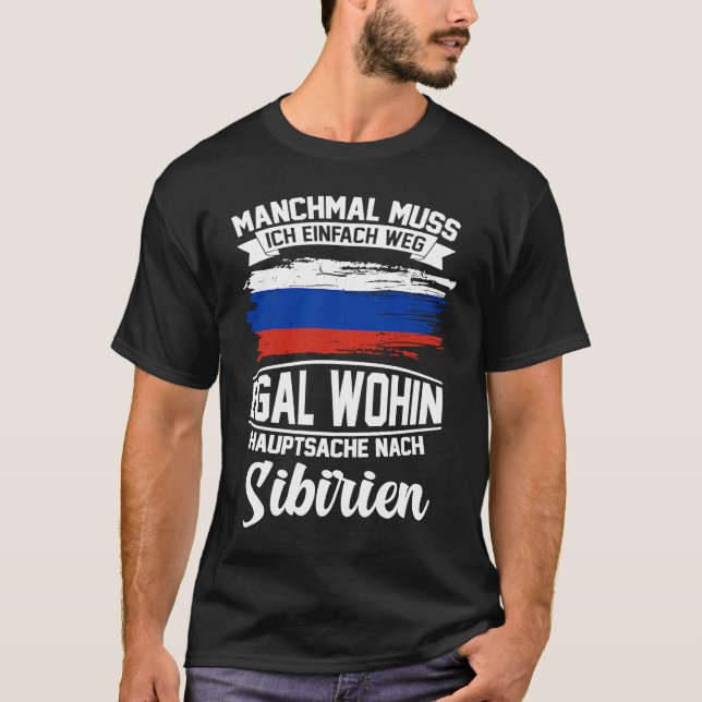 Sibirien T-Shirt (Vorderseite)
