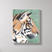 Sibirien Tiger Original Wasserfarbenwelt Sasso San