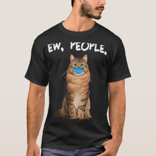 Sibirische Ew Cat Tragemaske T-Shirt