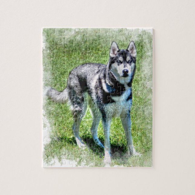 Sibirische Husky-Hunde-Liebhaber (Vertikal)