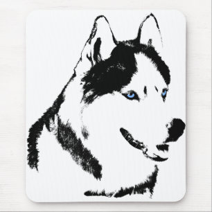 Sibirische Husky-Mousepad-Geschenke für malamute S Mousepad