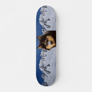 Sibirische Husky-Skateboard Skateboard