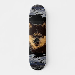 Sibirische Husky-Skateboard Skateboard