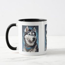 Sibirische Husky-Tasse Tasse