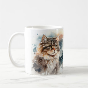 Sibirische Katzenjacke-Tasse Kaffeetasse
